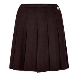 Pleated Mini Skirt