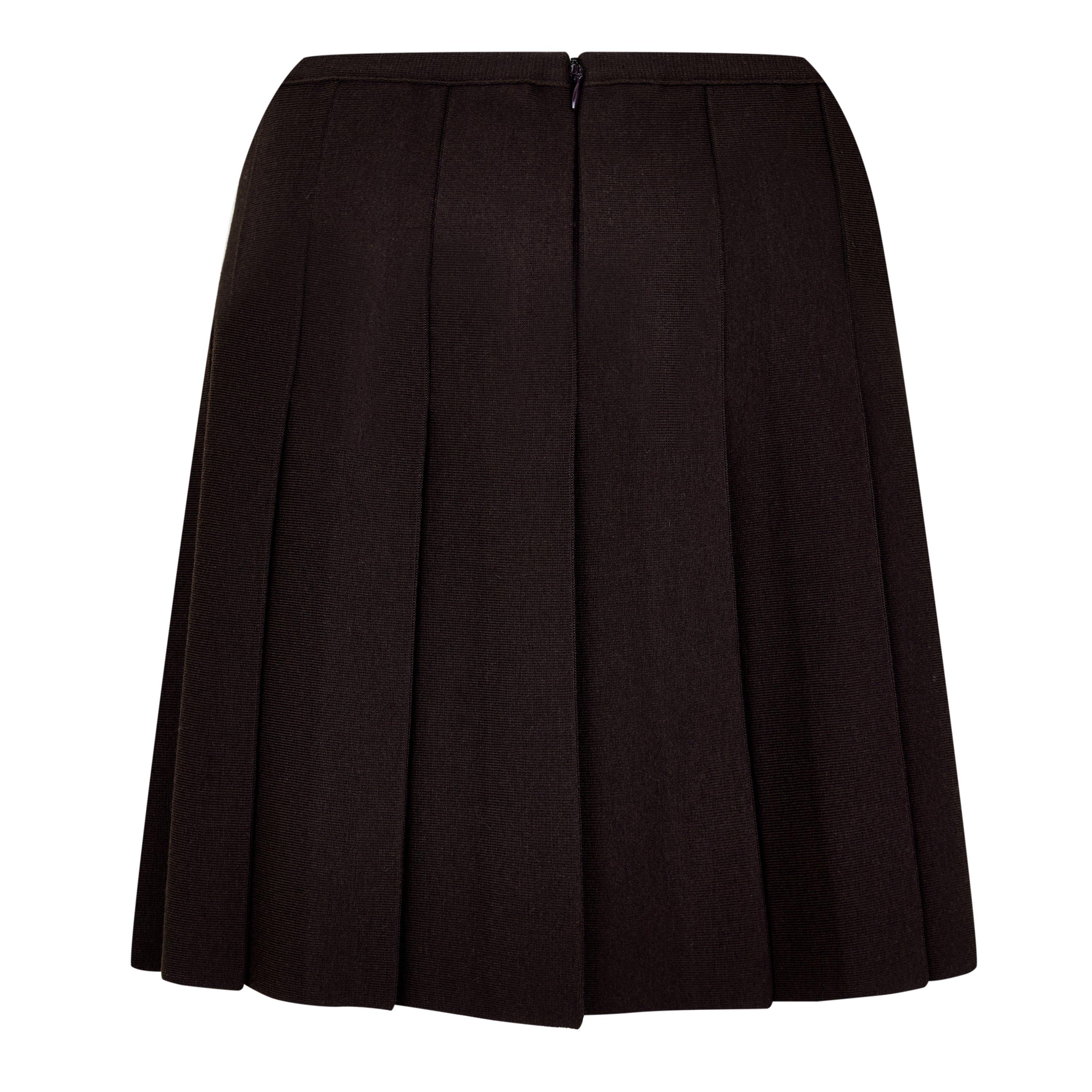 Pleated Mini Skirt