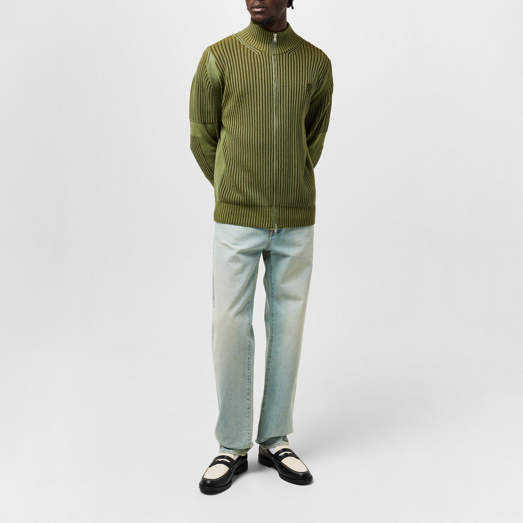 Boke Flower Zipped Cardigan