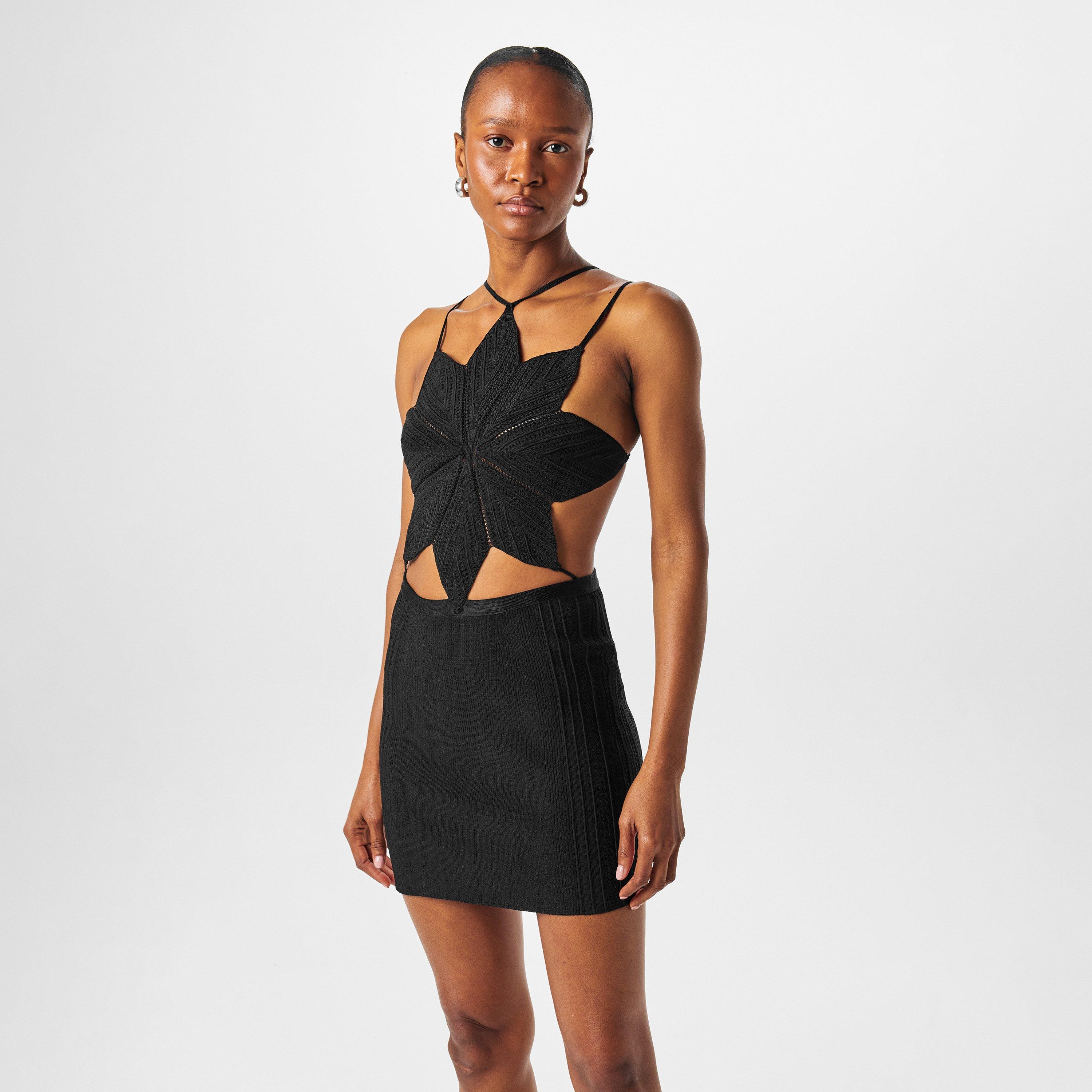 Silk Knit Star Dress