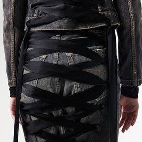 Bal Lace UP Skrt Ld52