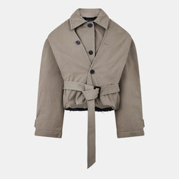 Hooded Trench Coat