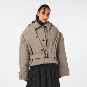 Bal Hooded Trench Ld52