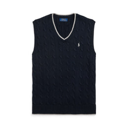 Cable Knit Sweater Vest