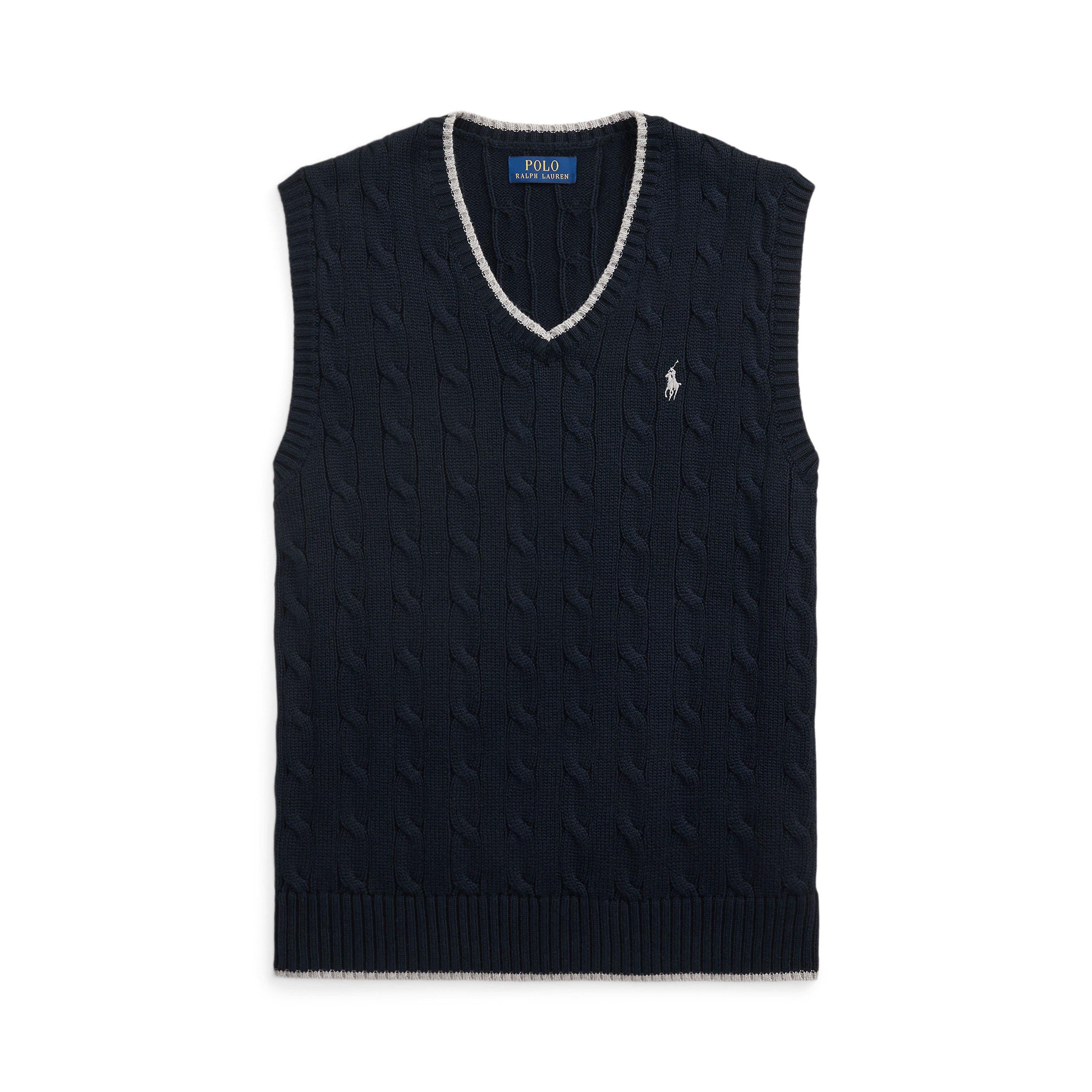 Cable Knit Sweater Vest