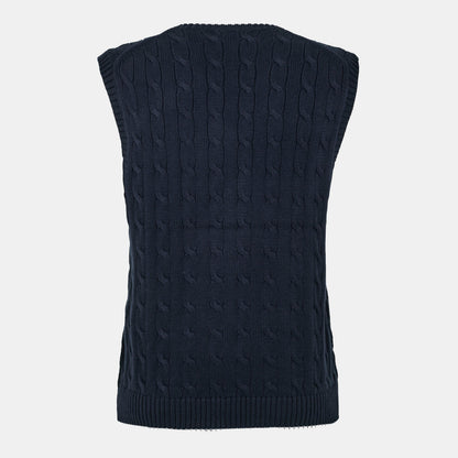 Cable Knit Sweater Vest