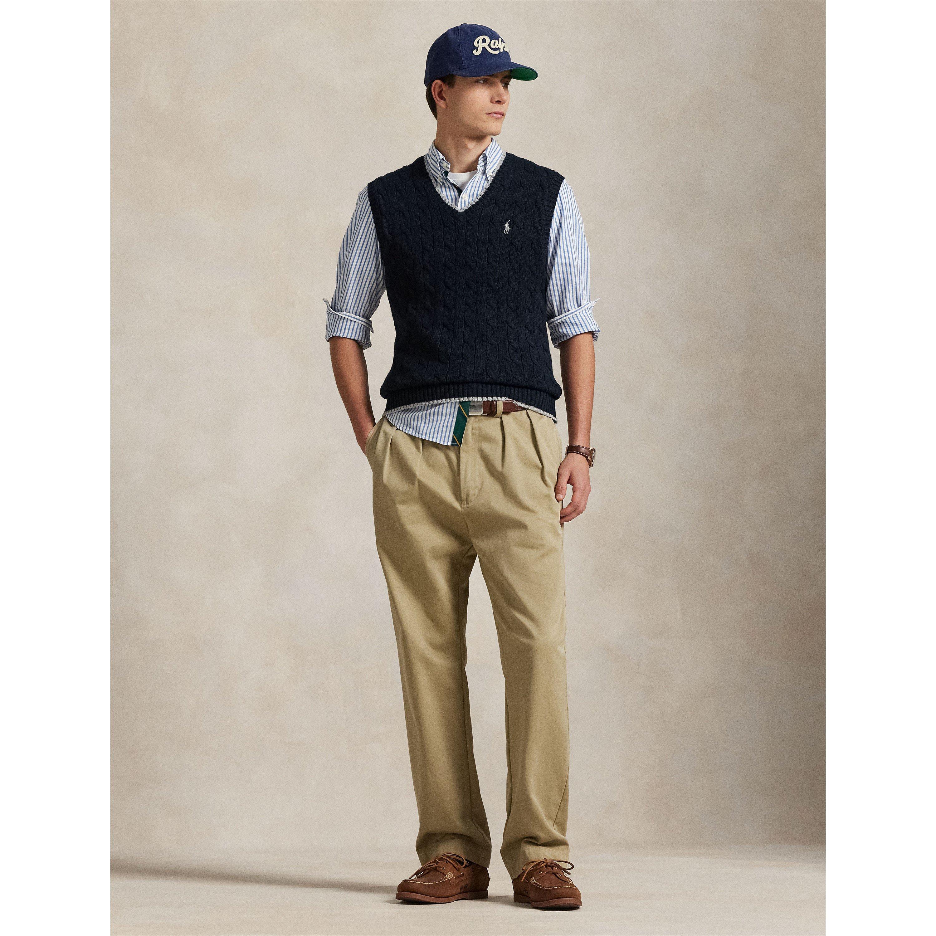 Cable Knit Sweater Vest