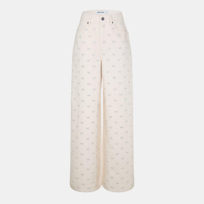 Diamante Wide Leg Jeans