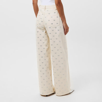 Diamante Wide Leg Jeans