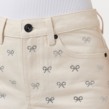 Diamante Wide Leg Jeans