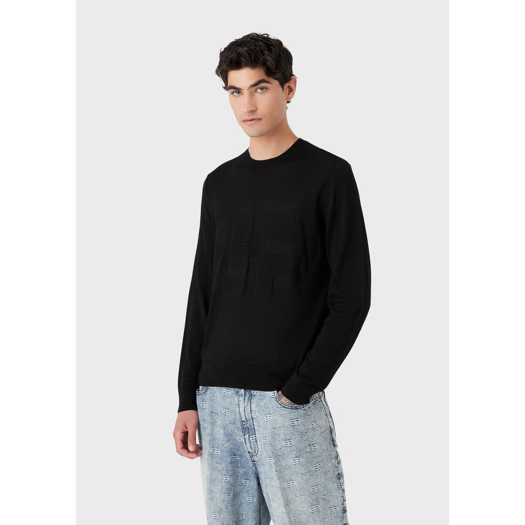 Monogram Crew Sweater