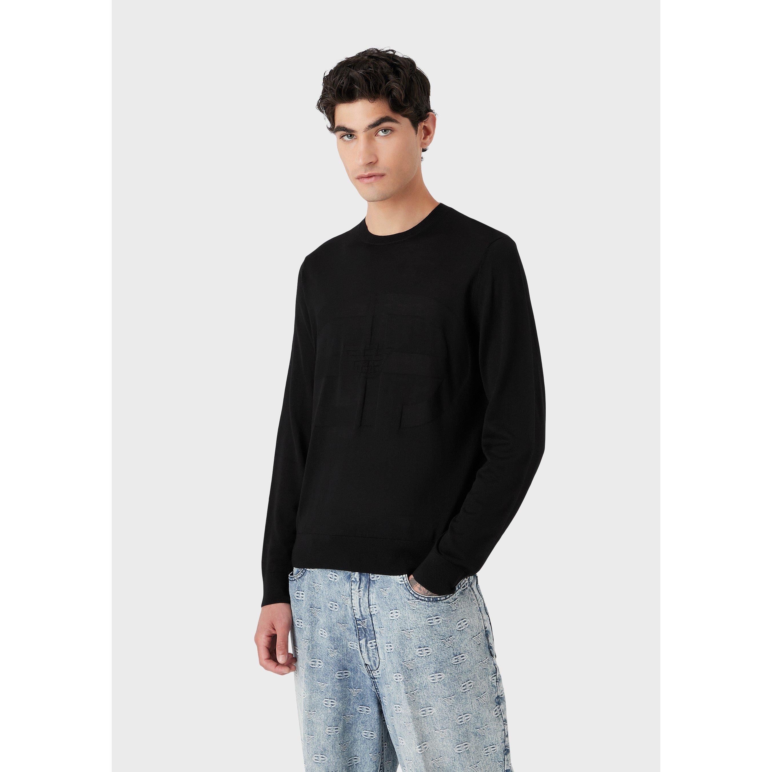 Monogram Crew Sweater