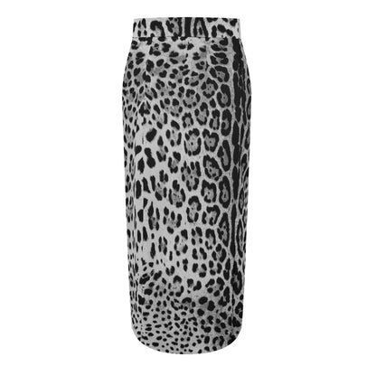 Leopard Print Midi Skirt