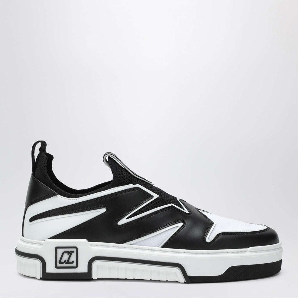 Christian Louboutin Astroflash Black Leather And Textile