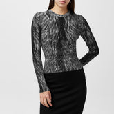 Fur Print Knitwear