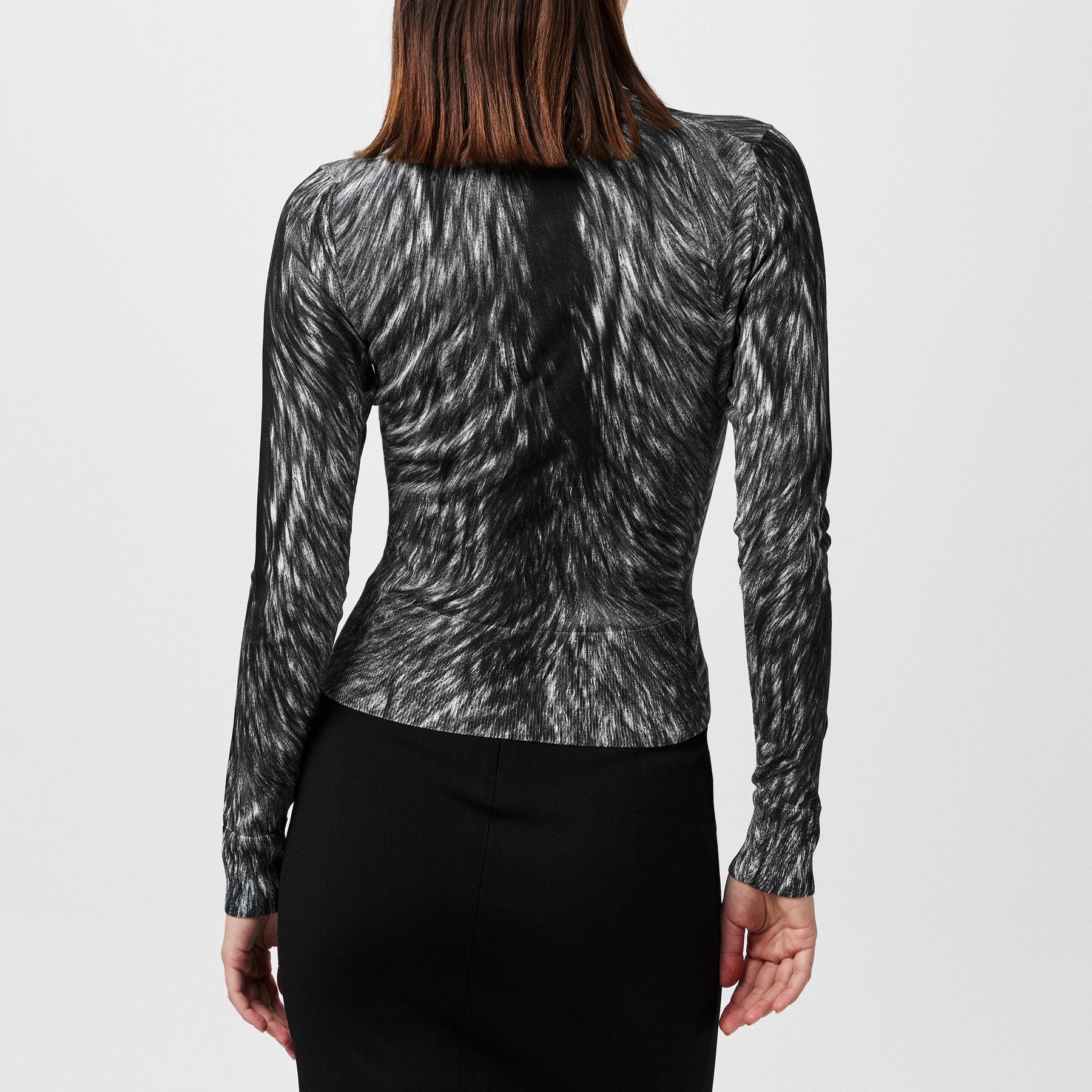 Fur Print Knitwear