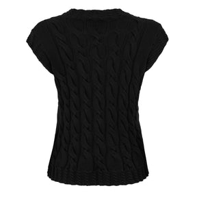 Cable Knit Vest