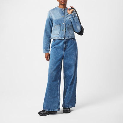 Clara High-Rise Wide Leg Jeans