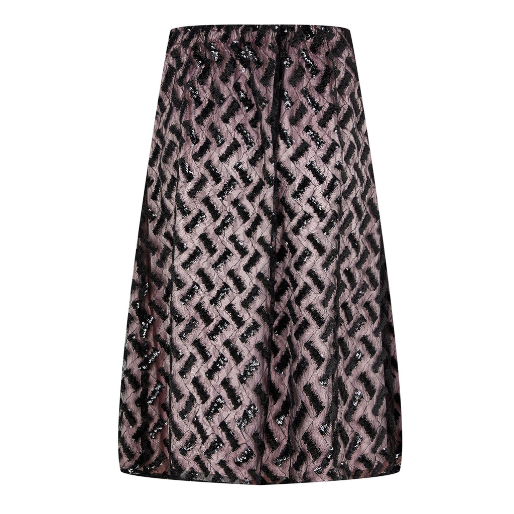 Midi Sequin Skirt