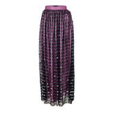 Sequinned Maxi Skirt