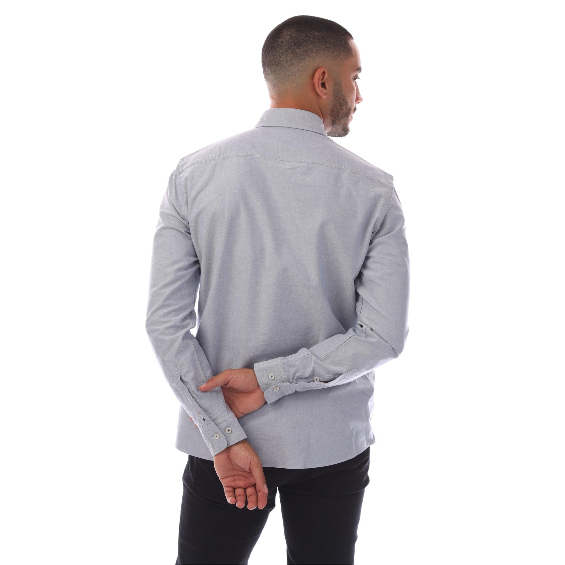 Plain Long-Sleeve Shirt