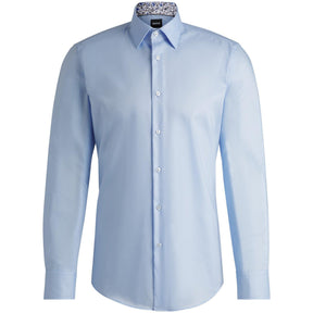 H-Hank-Kent-C3-214 10245425 07 Plain Shirt Mens