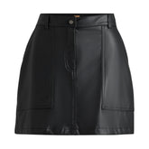 Women's C Vite Leather Skirt