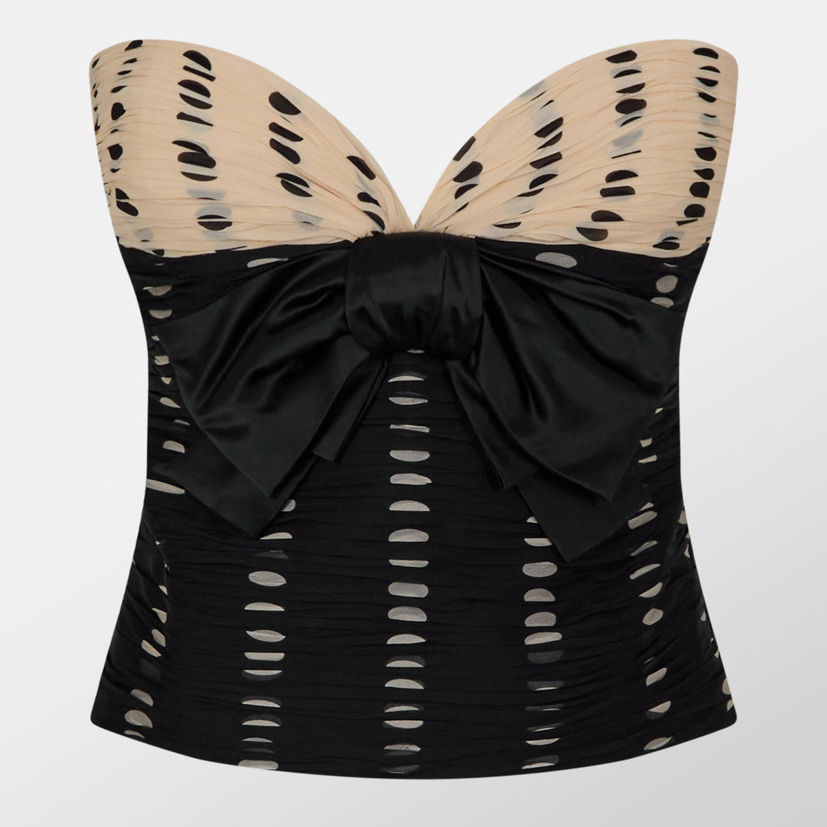Bow Detail Silk Top