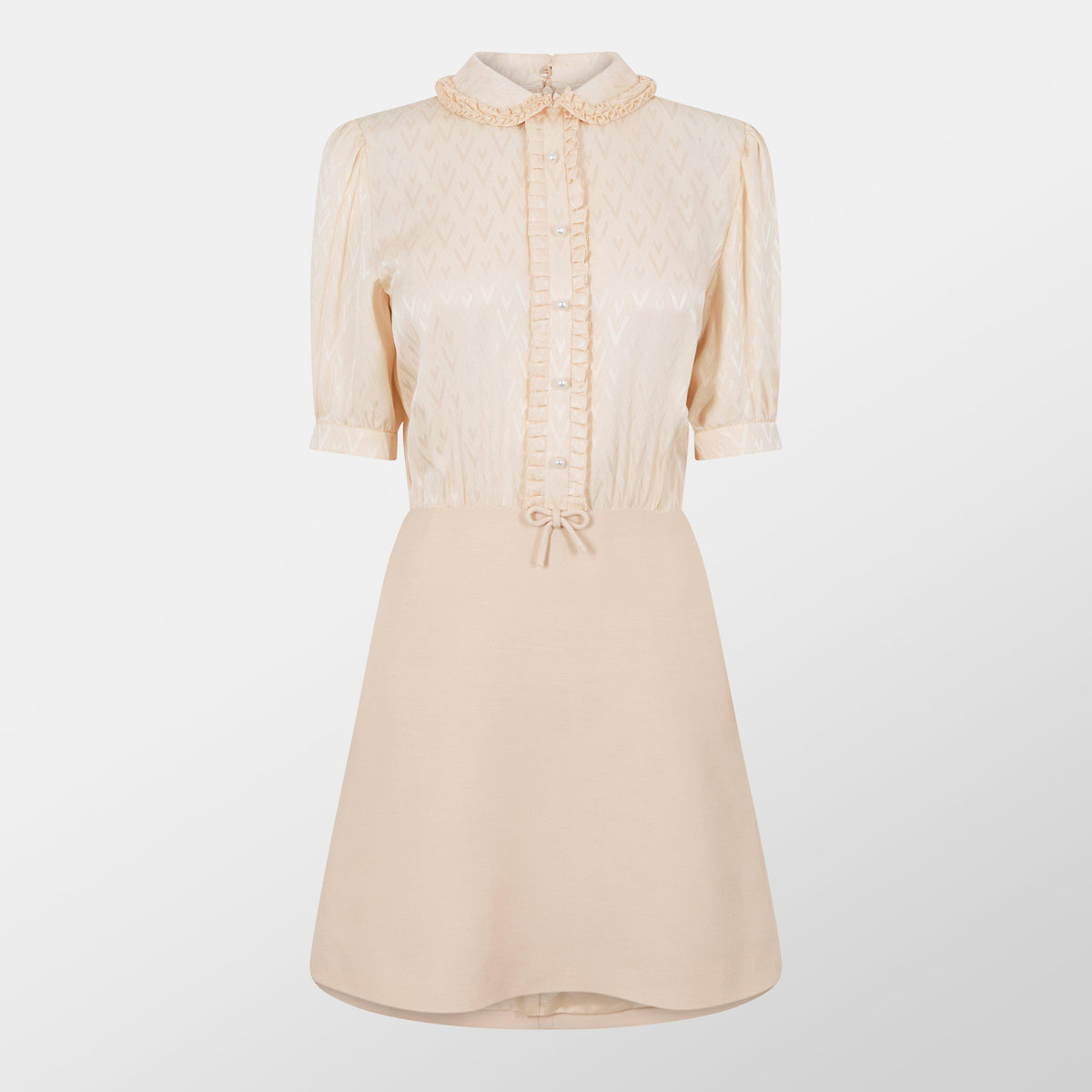 Crepe Couture Mini Dress