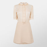 Crepe Couture Mini Dress