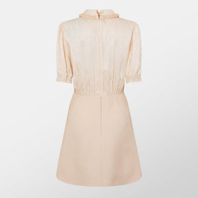 Crepe Couture Mini Dress