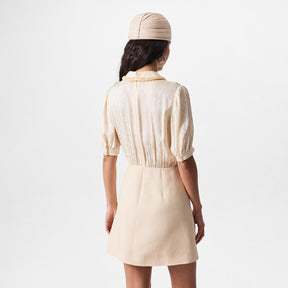 Crepe Couture Mini Dress
