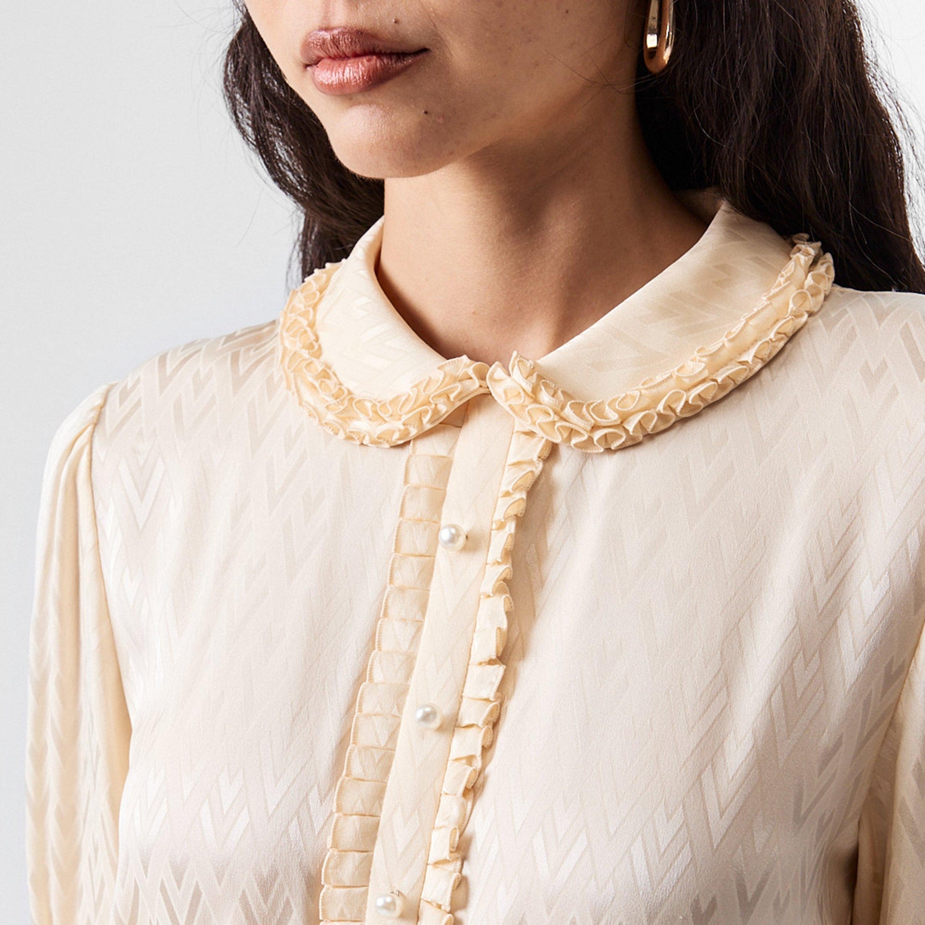 Crepe Couture Mini Dress