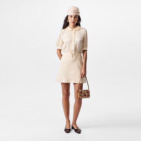 Crepe Couture Mini Dress