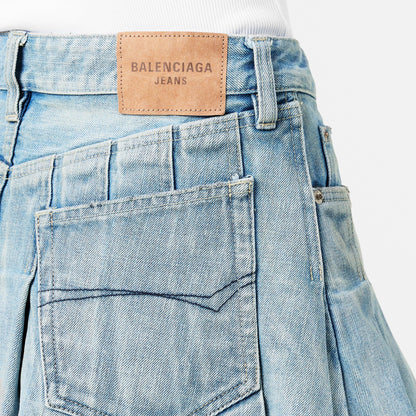 Pleated Mini Skirt