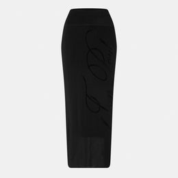 Midi Structured A Line Dress