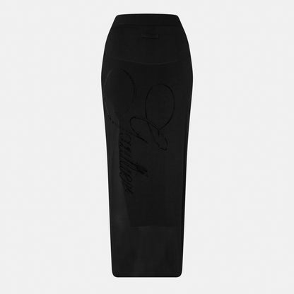 Midi Structured A Line Dress