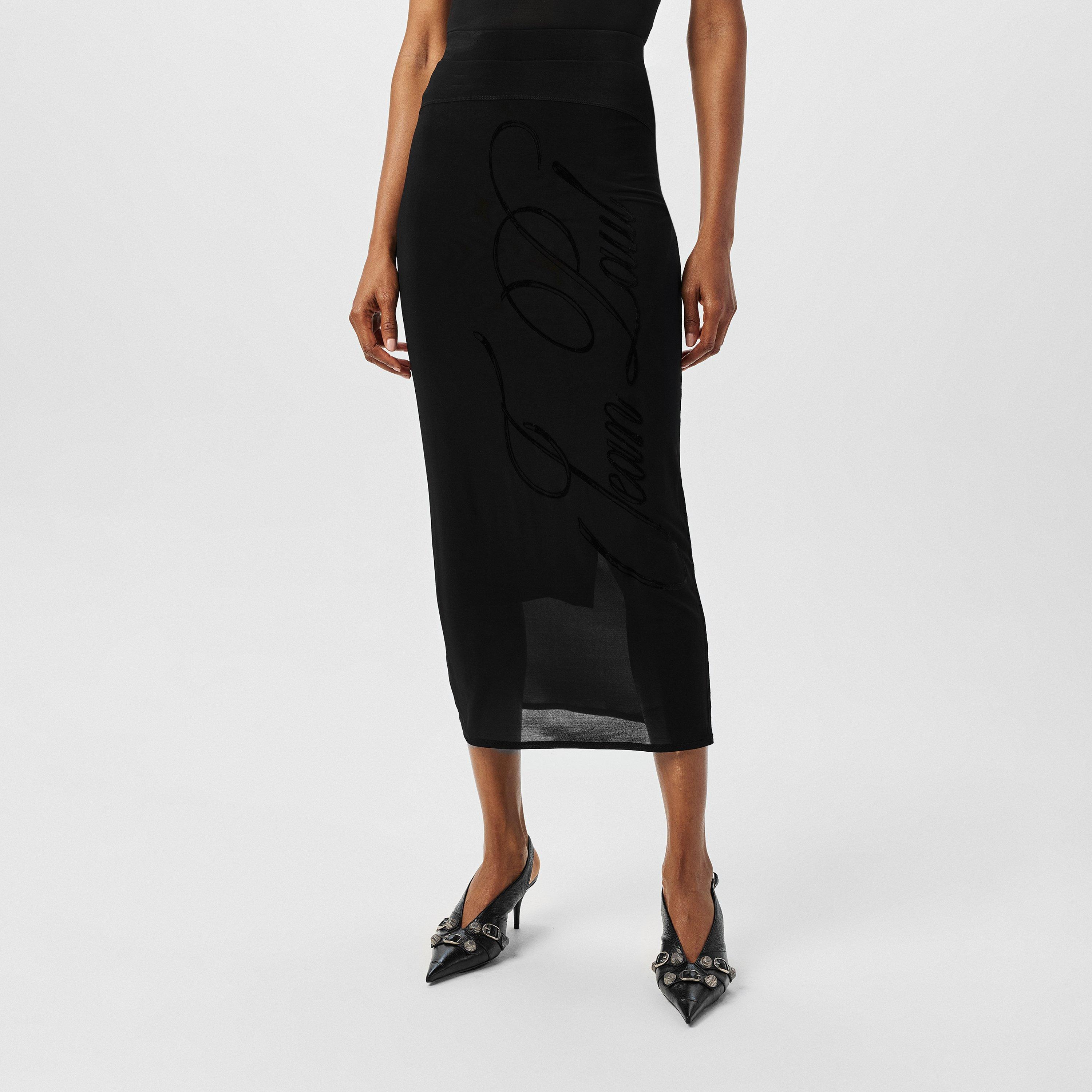 Midi Structured A Line Dress