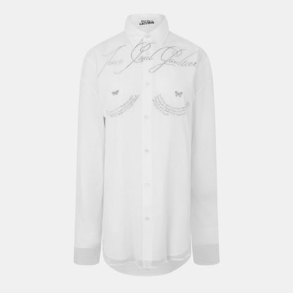 Tailored Collar Button-Through Shirt Dress
