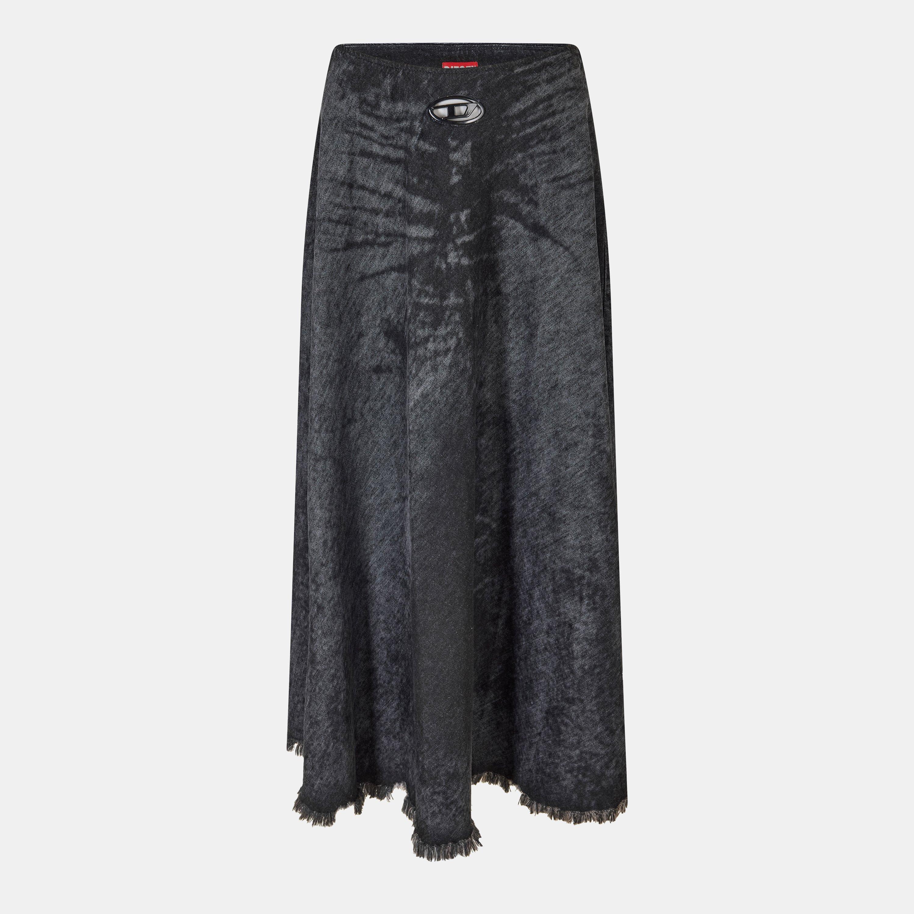 De-Hannie-Fsh Denim Skirt