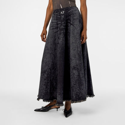 De-Hannie-Fsh Denim Skirt
