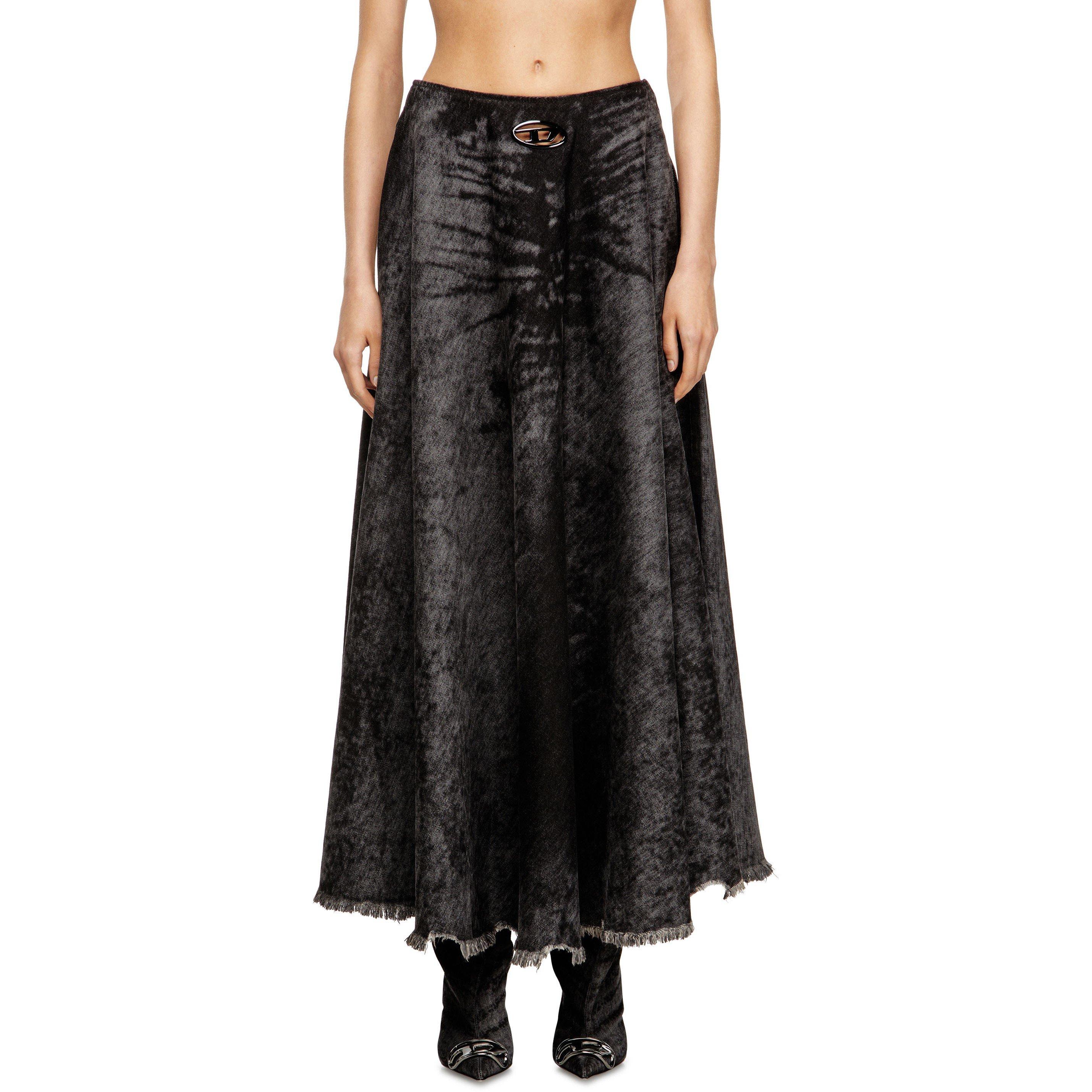 De-Hannie-Fsh Denim Skirt