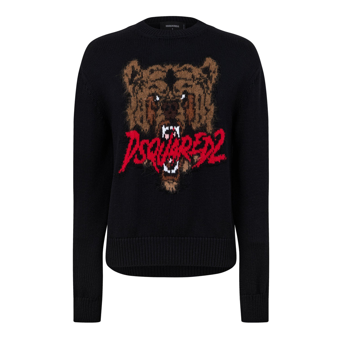 Bear Logo Knitted Jumper
