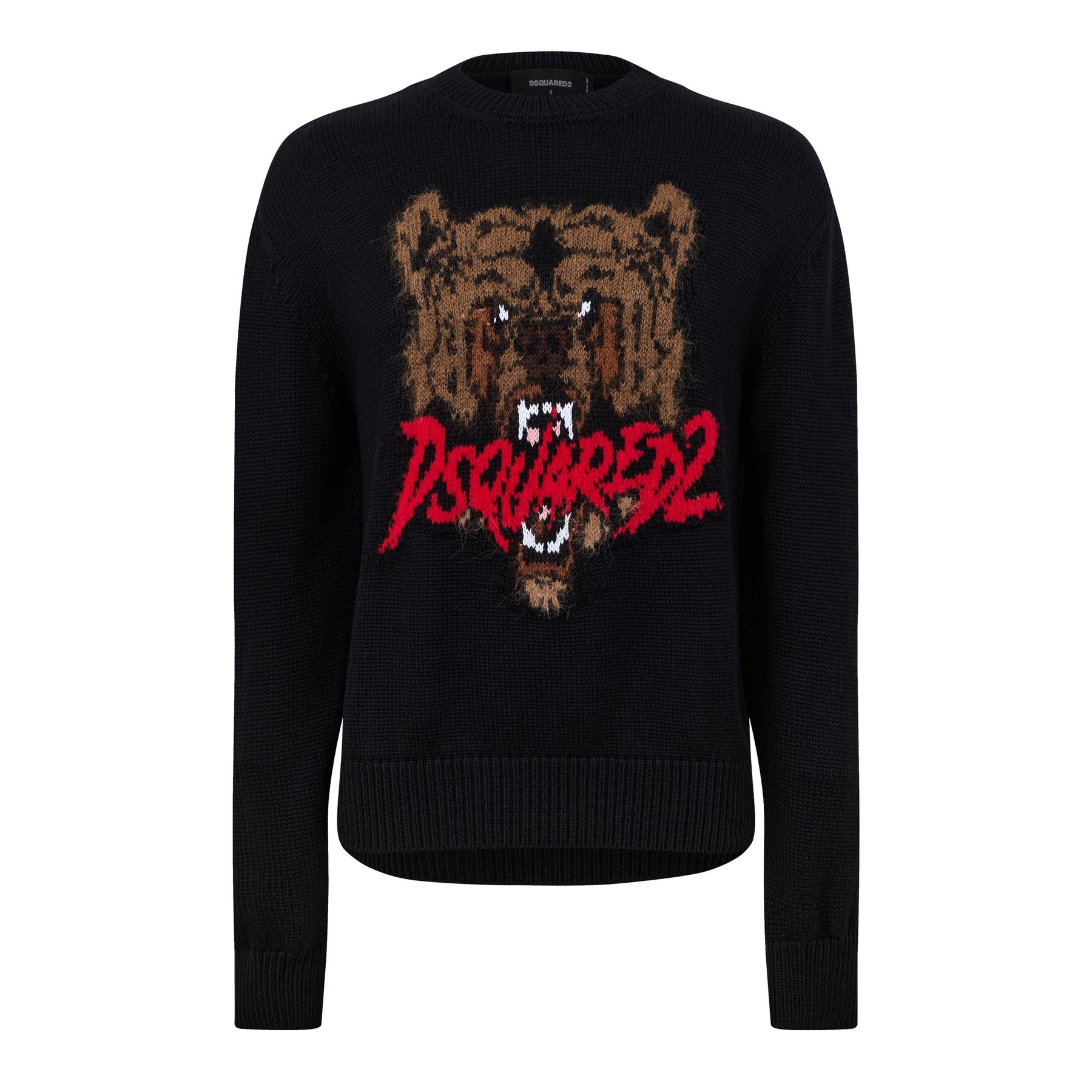 Bear Logo Knitted Jumper