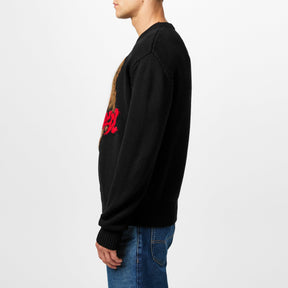Bear Logo Knitted Jumper