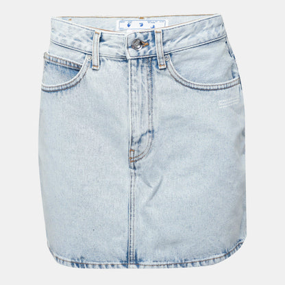 Corp Mini Denim Skirt