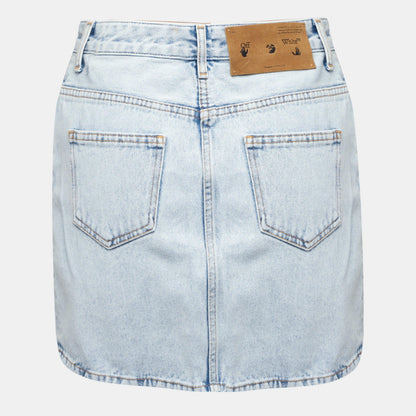 Corp Mini Denim Skirt