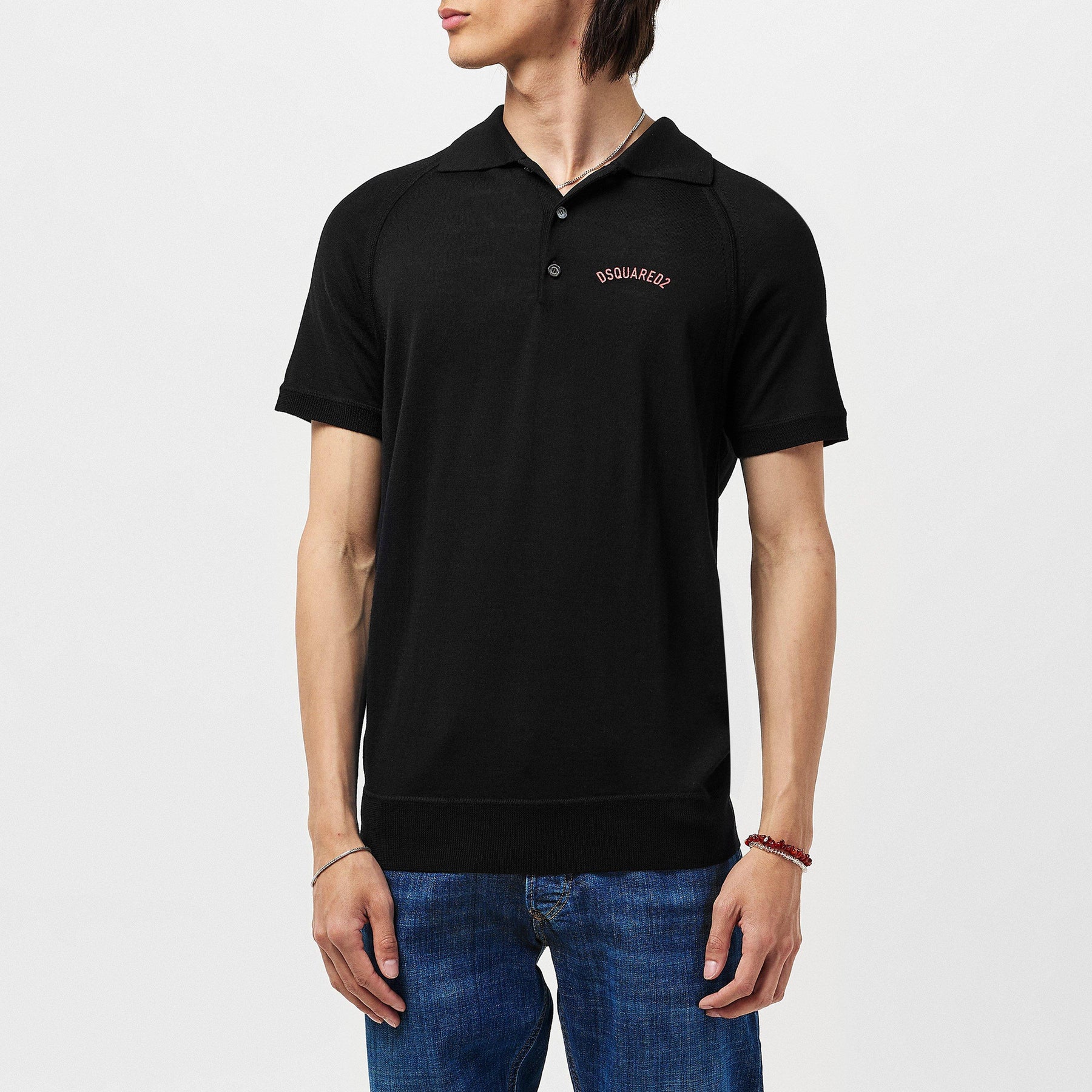 Knit Polo Shirt
