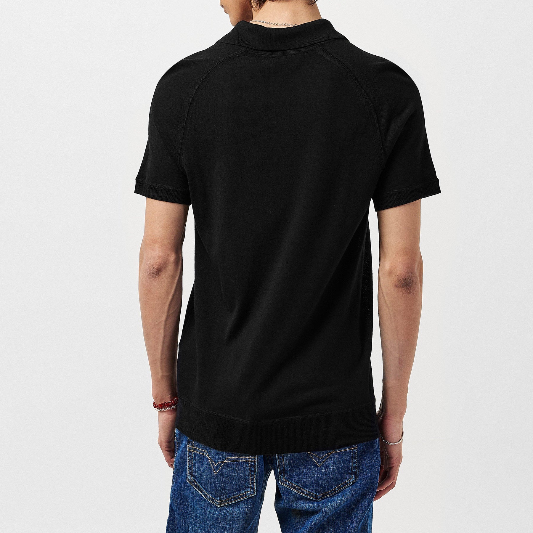 Knit Polo Shirt