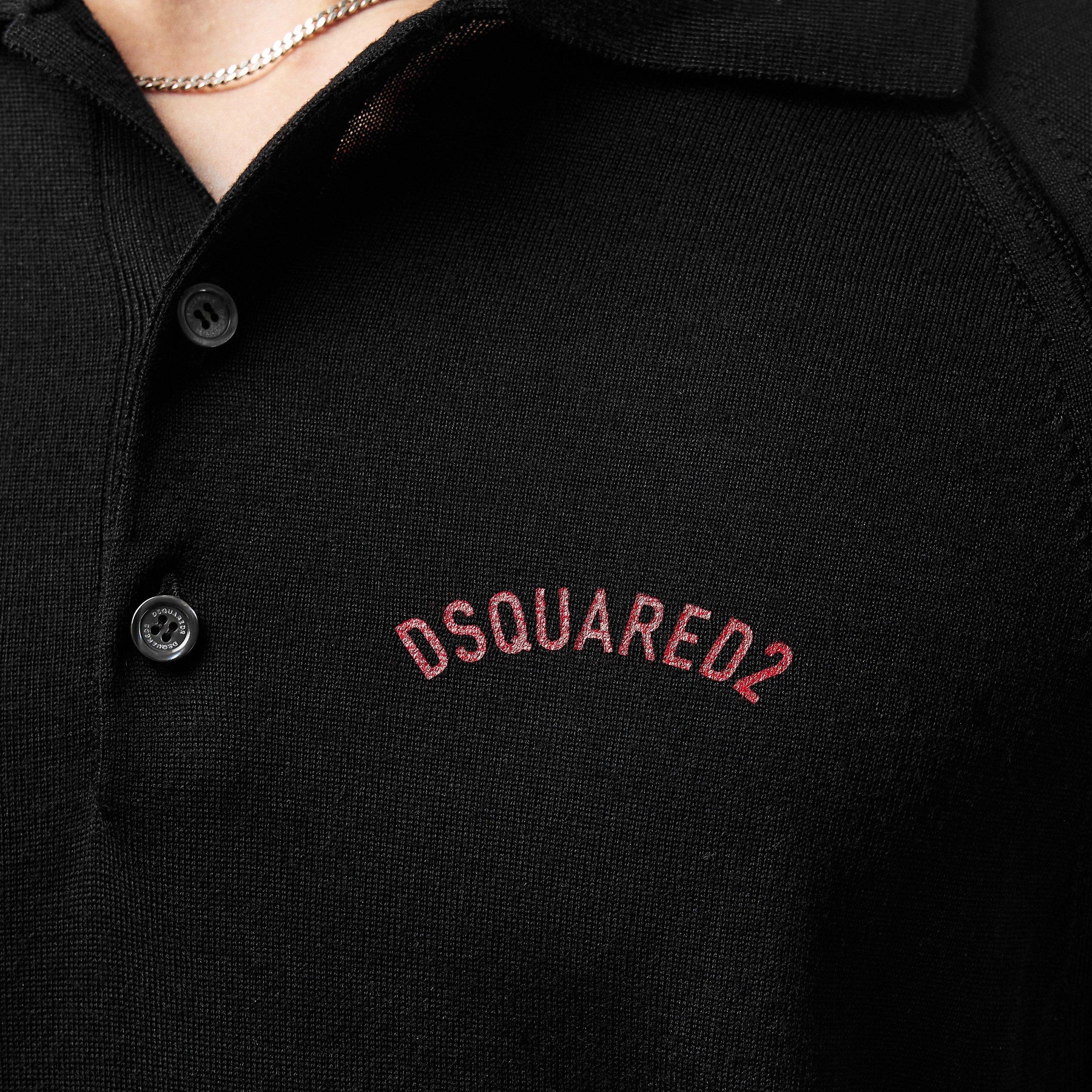 Knit Polo Shirt